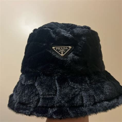 prada bucket hat thailand|prada fluffy bucket hat.